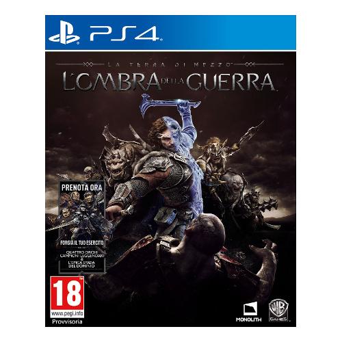 Warner PLAYSTATION 4 La Terra di Mezzo L'Ombra della Guerra PEGI 18+ 1000647183