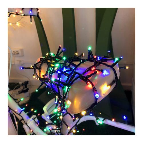 Lotti Filo (20,5+4mt) 1000 luci Multicolor Mini Led XMAS KING 36277