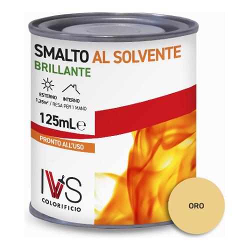 Ivs Smalto sintetico brillante oro barattolo 125 ml CF2011