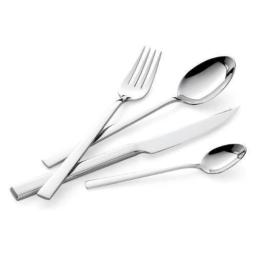 Lagostina Set posate tavola 24 pz Inox GIADA Cromo lucido 424650524