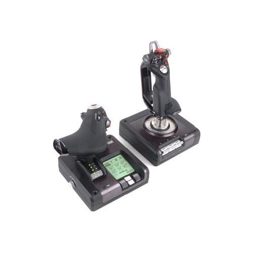 Saitek Joystick simulatore volo G H.O.T.A.S. X52 Pro Flight Control System Black 945 000003