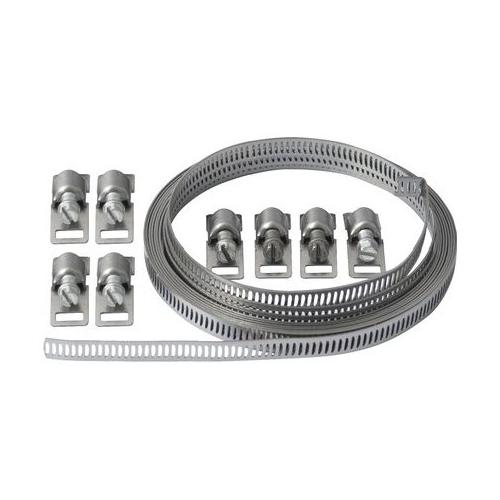 Idro Bric Fascette stringitubo nastro tagliabile con 8 cremagliere a vite 300 cm K0459KIT