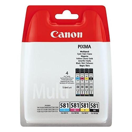 Canon Set cartucce stampante Linea CLI-581 Multipack Cli 581 2103C005