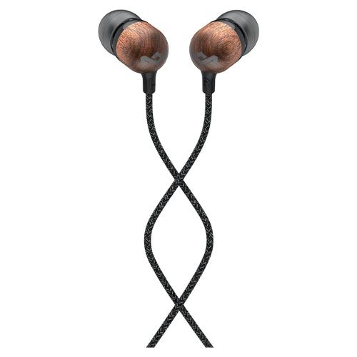 Marley Auricolari microfono filo SMILE Jamaica Black EM JE041 SBB