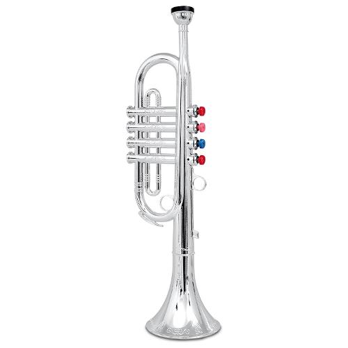 Bontempi Tromba grande 4 tasti (41,5x9,4x11,3cm) TOY BAND Cromo