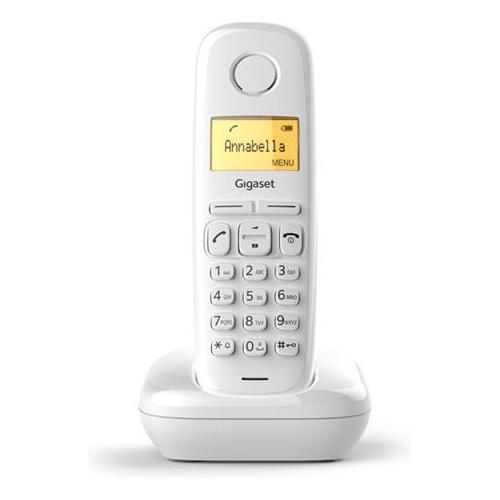 Gigaset COMFORT 500A Trio Telefono Cordless Argento/Nero