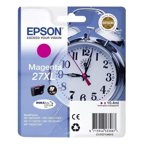 Epson Cartuccia stampante Serie Sveglia Magenta DURABRITE ULTRA T27 Xl C13T27134020