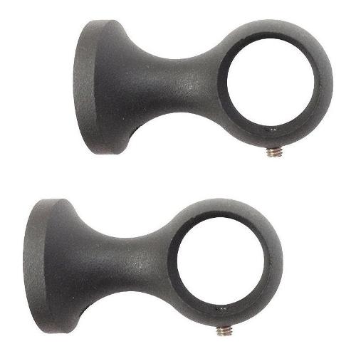 Castel Set supporti bastoni tenda Monoblocco PONTE VECCHIO Ferro naturale 041 B84041