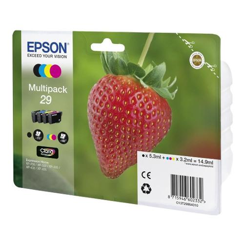 Epson Set cartucce stampante Serie Fragole CLARIA Multipack T29 C13T29864020