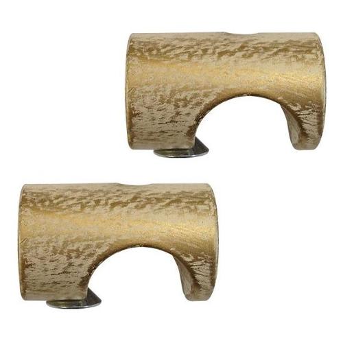 Castel Set supporti bastoni tenda Soffitto PONTE VECCHIO Avorio e Oro 051 B84025