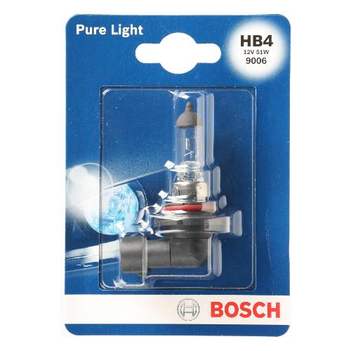 Bosch Lampadina auto HB4 51 W PURE LIGHT 987301063
