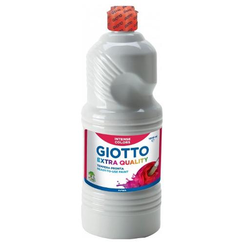 Colore a tempera Giotto School Paint: flacone da 250 ml, bianco