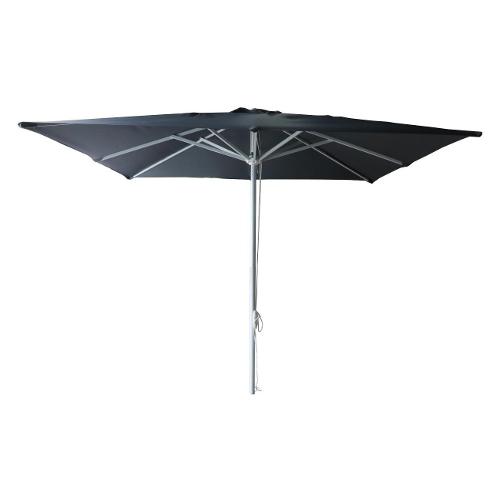 Amicasa Ombrellone alluminio ELEGANT Grigio (3x3mt)