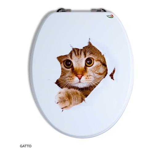 Seba Arredo Sedile WC Universal Gatto E1000A18DP0142