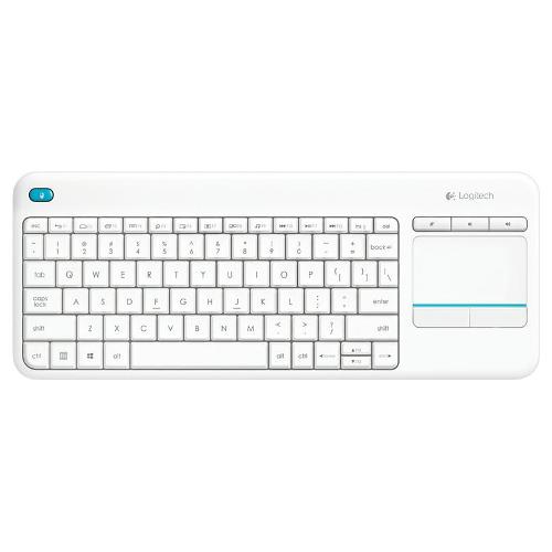 Logitech Tastiera computer TV Touch K400 Plus Bianco 920 007136