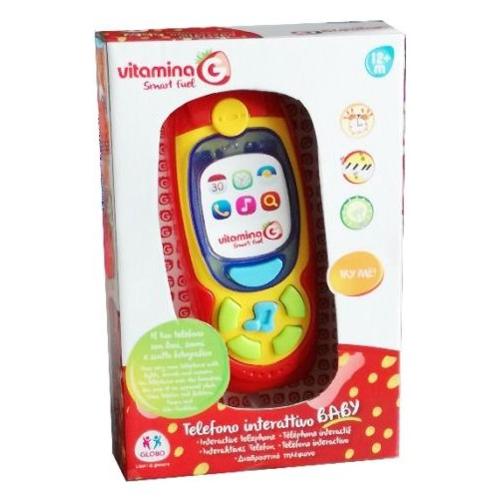 Globo Telefono giocattolo Luci Suoni Melodie VITAMINA G 5275