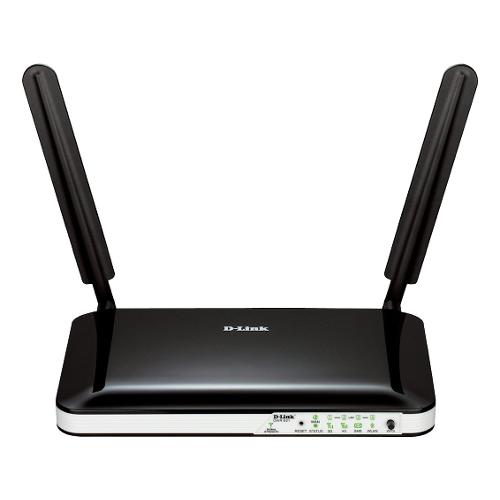 D Link Mobile WI FI 4G LTE N300 Single Band Black e White DWR 921