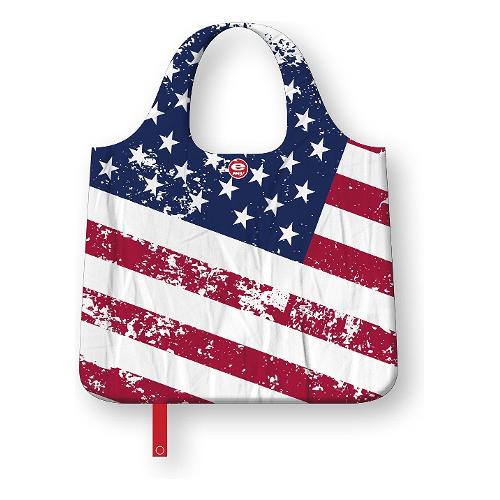E-MY Borsa mare Marilyn poliestere (pes) (50x67cm) FLAGGY USA flag 54890152