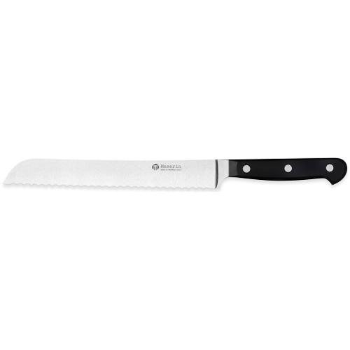 Coltellerie Maserin Coltello  pane lama(21cm) Inox CLASSIC Nero e Cromo 0AU631021