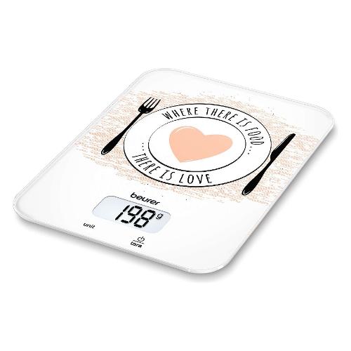 Beurer Bilancia cucina BENESSERE Ks 19 Love Bianco 70417 5 Kg