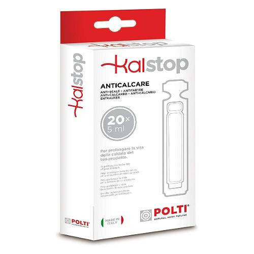 Polti Decalcificante Lavapavimenti vapore Kal Stop PAEU0094 20 fiale monouso da 5 ml