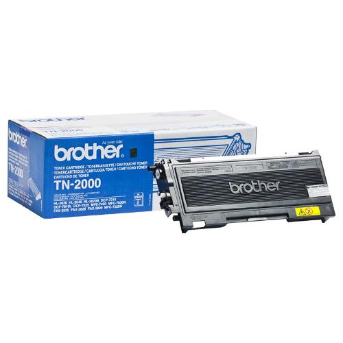 Brother Toner Originale 2500 Nero Ad Alto Rendimento TN2000