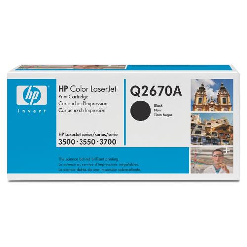Hp Toner Originale 6000 Nero 30BA Q2670A