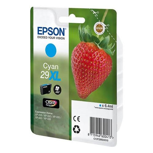 Epson Cartuccia stampante Serie Fragole Ciano CLARIA T29 Xl C13T29924020