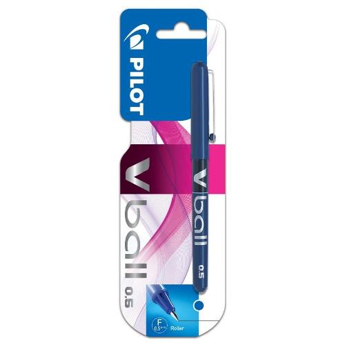 Pilot Penna sfera roller cappuccio V BALL tratto Fine - 0,5 mm Blu liquido 3800010