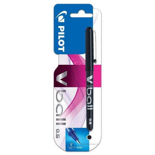 Pilot Penna sfera roller cappuccio V BALL tratto Fine - 0,5 mm Nero liquido 3800009