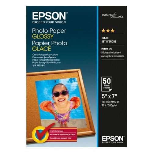 Epson Carta fotografica 13 x 18 cm 50pz Glossy Photo Paper C13S042545