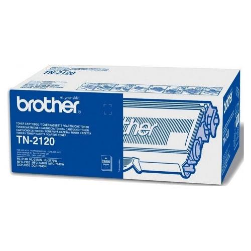 Brother Toner Originale 2600 Nero Ad Alta Capacità TN2120