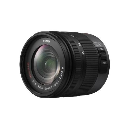 Panasonic Standard Zoom G SERIES Lumix G Vario 14 45mm F3.5 5.6 Asph Ois Black H FS014045E