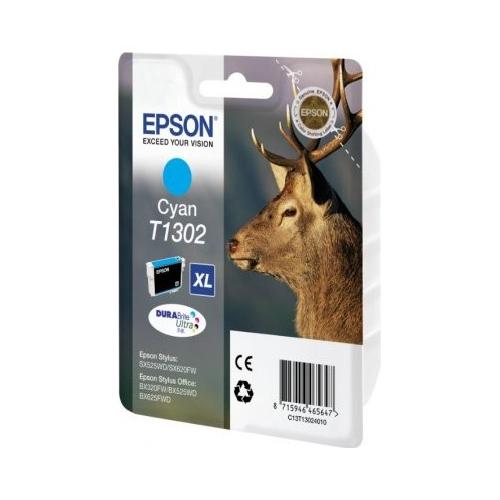 Epson Cartuccia stampante Serie Cervo Ciano DURABRITE ULTRA T1302 Xl C13T13024020