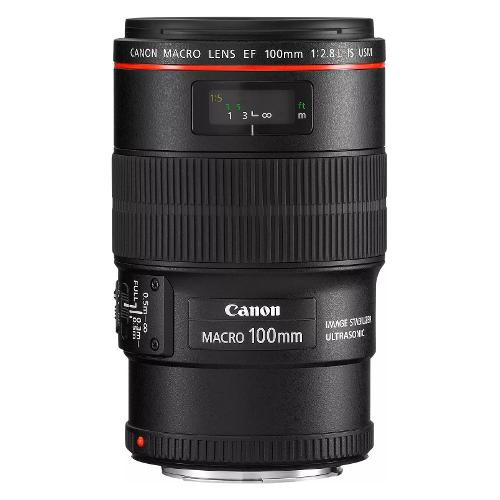 Canon Focale fissa SERIE L EF 100mm f/2.8L Macro IS USM Black 3554B005