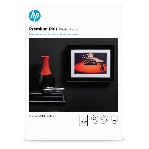 Hp Carta fotografica A4 20pz Premium Plus Photo Paper CR673A