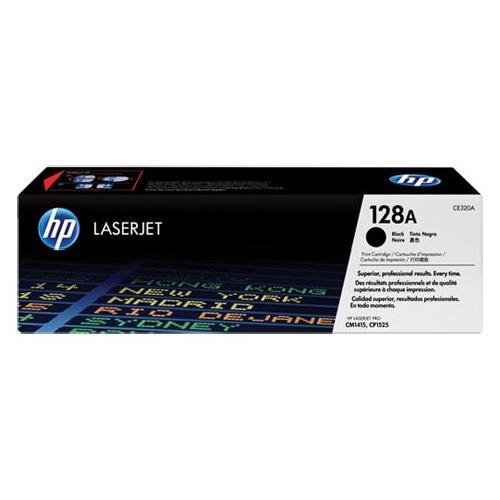 Hp Toner Originale 2000 Nero 128A CE320A