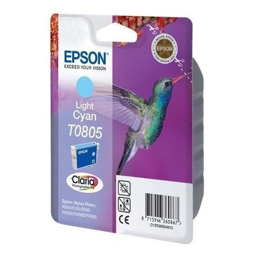 Epson Cartuccia stampante Serie Colibrì Ciano chiaro CLARIA T0805 C13T08054021