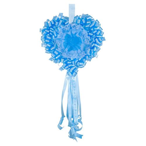 Baby Idea Fiocco nascita Cuore Medio (55x110cm) Azzurro CM A