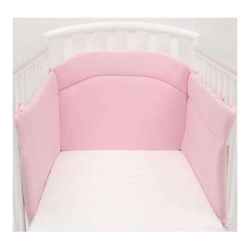 Baby Idea Paracolpi lettino 3 Lati Rosa P 250