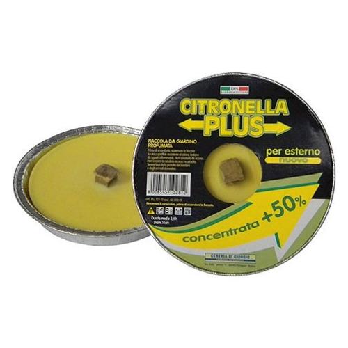 Cereria Di Giorgio Candela citronella Plus Alluminio PU10101