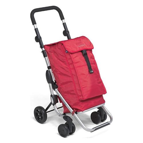 Carrello spesa 38L GO UP Red 48 x 40 x 110 cm 9702000300