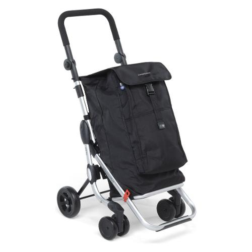 Foppapedretti Carrello spesa (38L) GO UP Black (48x40x110 cm) 9702000100