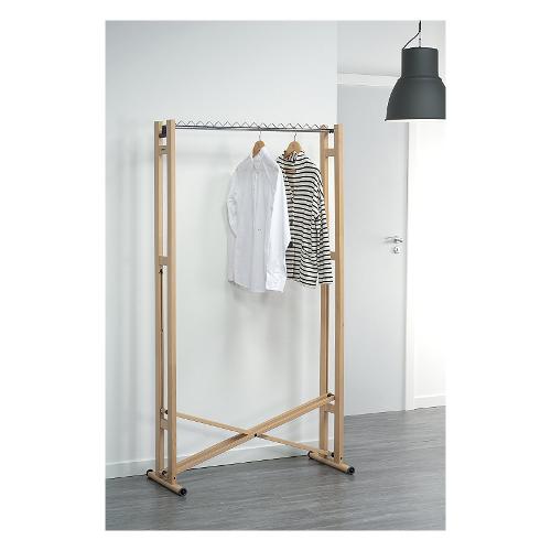 Foppapedretti Stand appendiabiti Snake 90 Naturale (96x43x177 cm) 415403