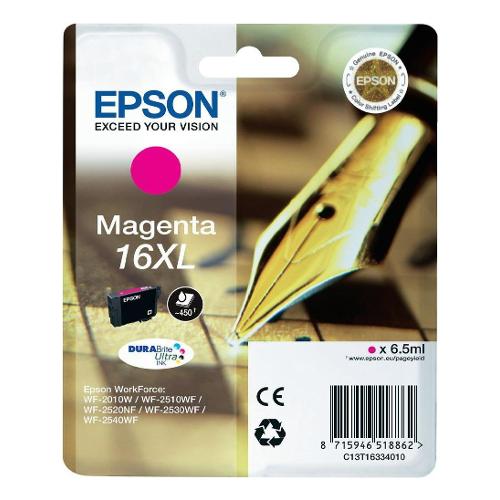 Epson Cartuccia stampante Serie Penna e Cruciverba Magenta DURABRITE ULTRA T16 Xl C13T16334020