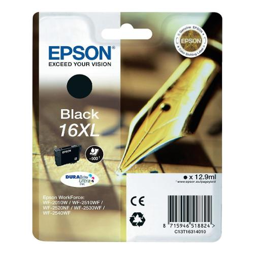 Epson Cartuccia stampante Serie Penna e Cruciverba Nero DURABRITE ULTRA T16 Xl C13T16314020