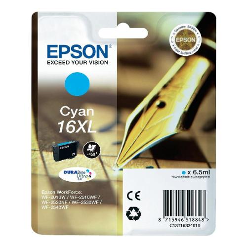 Epson Cartuccia stampante Serie Penna e Cruciverba Ciano DURABRITE ULTRA T16 Xl C13T16324022