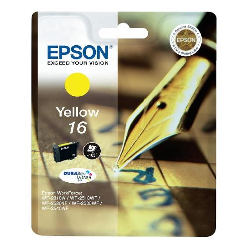 Epson Cartuccia stampante Serie Penna e Cruciverba Giallo DURABRITE ULTRA T16 C13T16244020