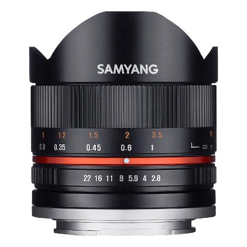 Samyang Fish Eye 8mm F2.8 UMC Fisheye Black