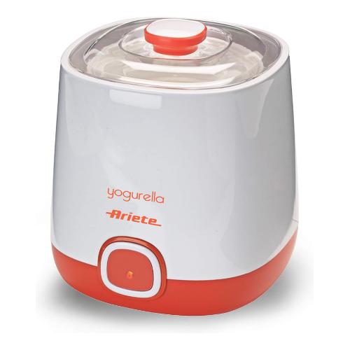 Ariete Yogurtiera YOGURELLA Bianco e Arancione 20W 00C062100AR0 (1L)